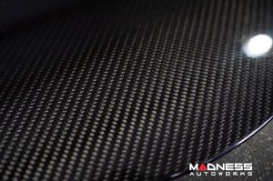 Alfa Romeo Giulia - Carbon Fiber - Fuel Door Cover - Feroce Carbon Alfa Romeo Giulia - Carbon Fiber - Fuel Door Cover - Feroce Carbon